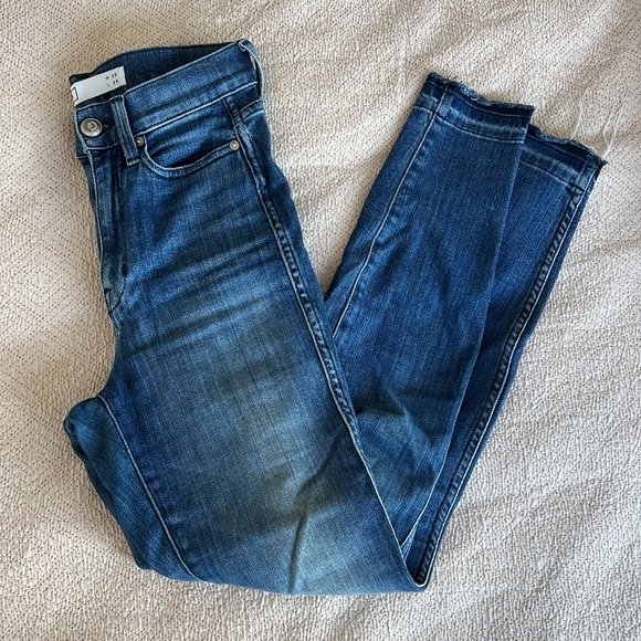 AYR Riser Skinny Jean in Neon Jupiter - Picture 8 of 9